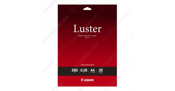 Canon Photo Paper Pro Luster Lu A Sheets